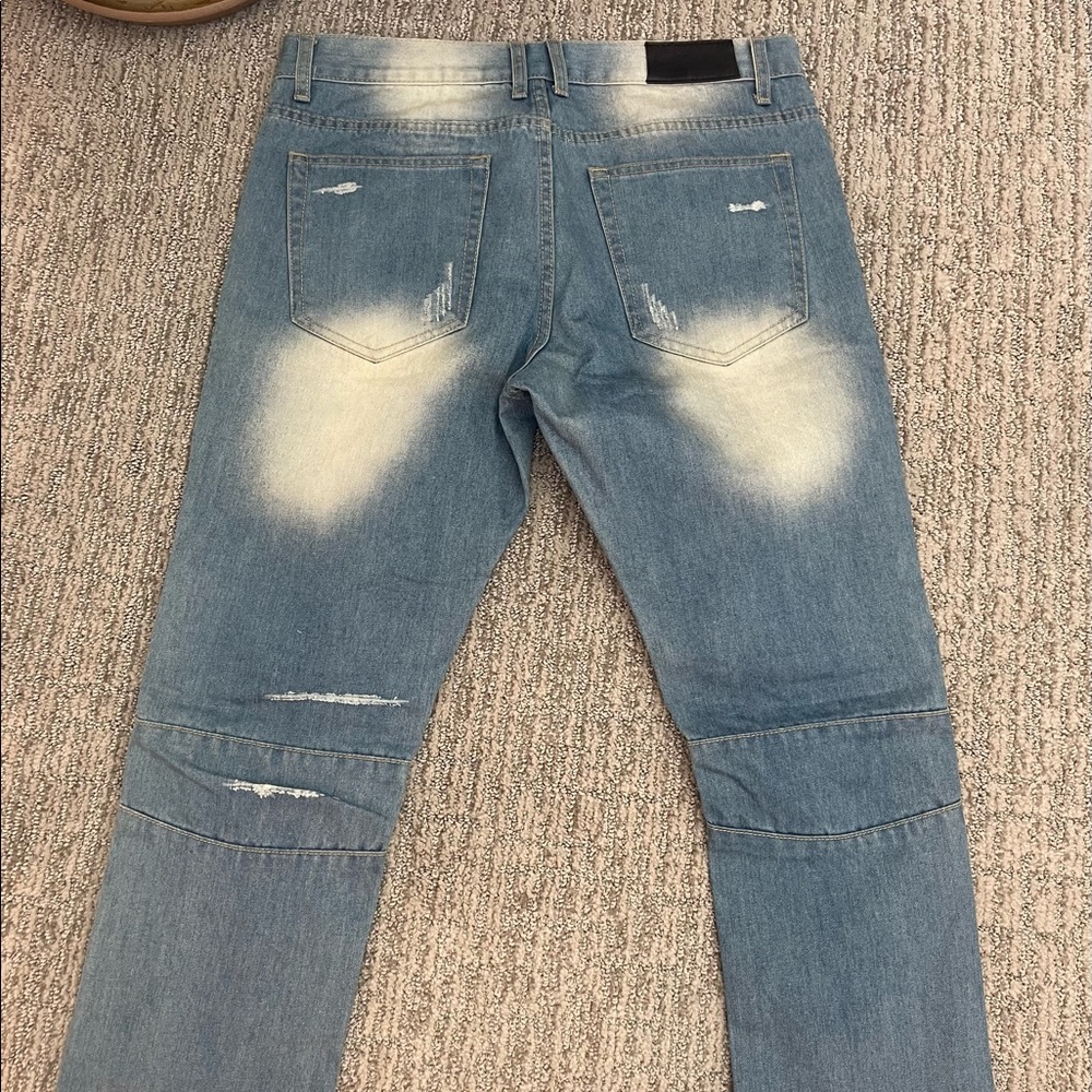 Embellish Biker Jeans Size 34